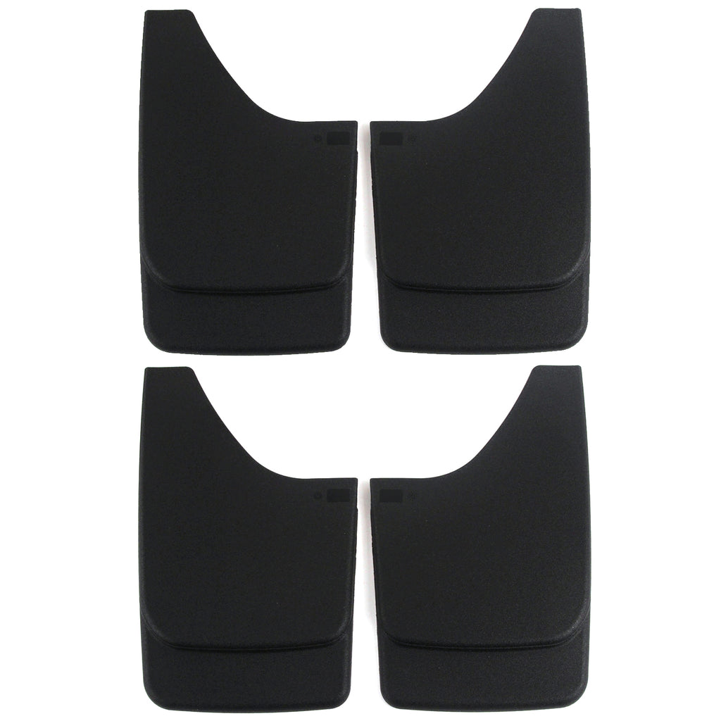 Premium fits Heavy Duty Molded Universal Mud Flaps Guards Splash Front and Rear Set 4pc