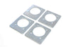 4) fits Backing Plate Mounting Plates for D Ring Plate Tie Down Recessed