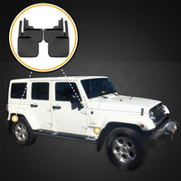 2013 fits Jeep Wrangler JK JKU Mud Flaps Guards Splash Flares Front Rear 4pc Set