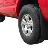 2013 fits Toyota Tacoma (with OE Flares) Rear Mud Guard Set Custom Fit